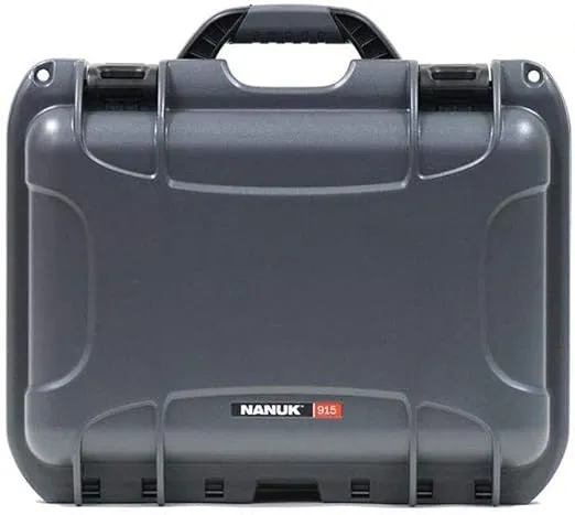 Nanuk 915 Waterproof Hard Case with Foam Insert - Graphite