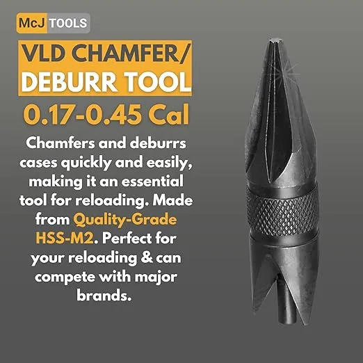 Reloading Chamfer Deburr Hand Tool VLD