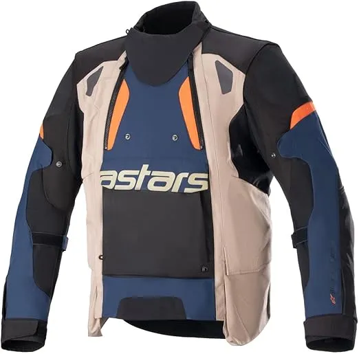 Alpinestars Halo Drystar Jacket (X-LARGE) (BLUE/BLACK/ORANGE)