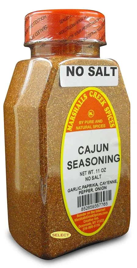 Marshalls Creek Spices, Select CAJUN SEASONING NO SALT 11 ounces