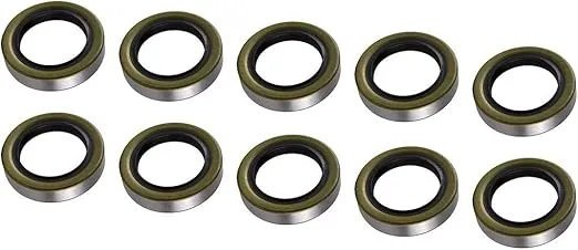 Lippert 333954 RV and Trailer Axle Grease Seal 1250LB 1" Spindle with 1.249 ID (10 pack)