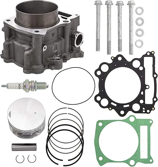 NICHE Big Bore Piston Cylinder 102mm Kit for Yamaha Raptor Grizzly Rhino 660 3YF-11310-01 93450-24028-00