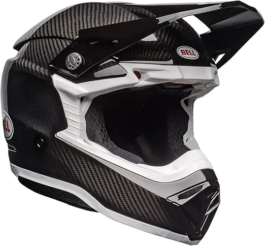 BELL Moto-10 Spherical MIPS Helmet (Gloss Black/White - Small)