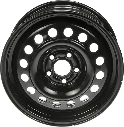 Dorman 939-176 15 x 6 In. Steel Wheel Compatible with Select Models, Black