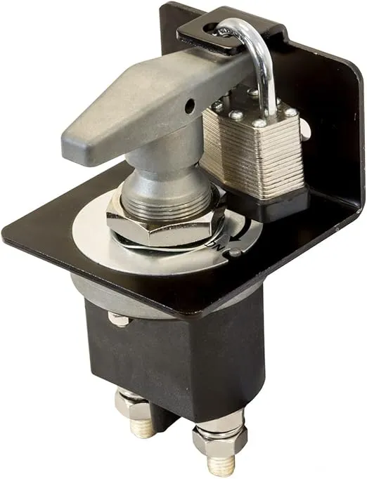 Buyers Products 6391005 250 Amp Dual Battery Disconnect Switch, Silver