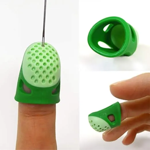 Dritz 204-S Soft Comfort Thimble, Size Small,Green