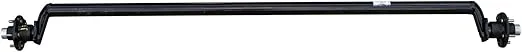 The Trailer Parts Outlet - 3.5k TK Trailer Axle - 3500 lb Idler - (4" Drop), 73/00 (Loose Spring Seats) / 5x4.5 Bolt Pattern
