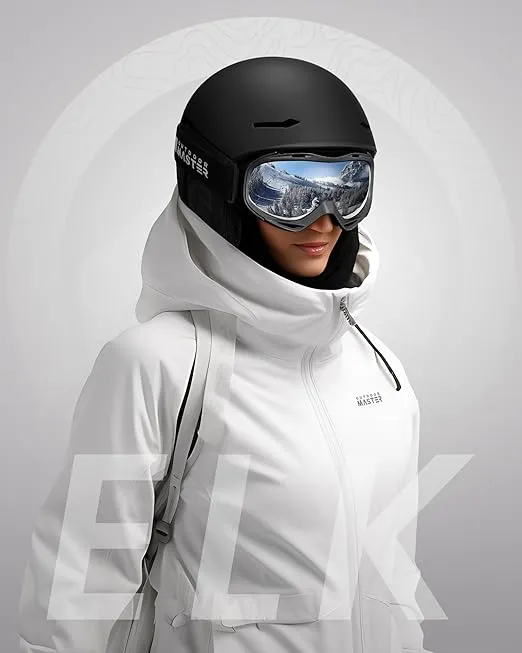 OutdoorMaster ELK MIPS Ski Helmet - Snow Sport Helmet Snowboard Helmet for Men Women & Youth