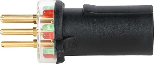 Innovative Products of America (7865L) 7-Way Round Pin Tractor Trailer Circuit Chaser™ for Testing Turn Signals, Hazard Lights, Brake Lights and More