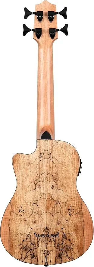 Kala Brand Music Co., 4-String Ukulele, Right, Natural, Ubass SP-MAPL-FS