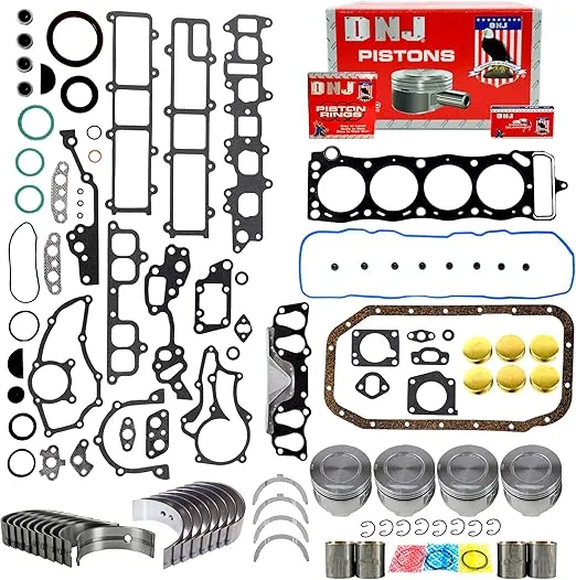 DNJ EK900 Engine Rebuild Kit for 1985-1995 / Toyota / 4Runner, Celica, Pickup / 2.4L / SOHC / L4 / 8V / 2366cc / 22R, 22RE, 22REC