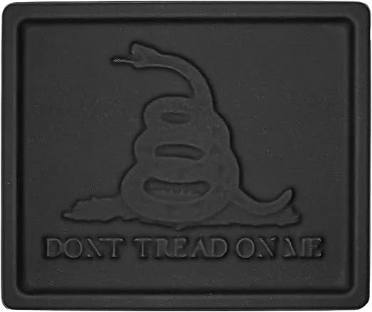 We The People Holsters - Gadsden Flag - Dont Tread On Me - EDC Kydex Dump Tray - Army Valet Tray for Men - EDC Organizer and Catch-All for Everyday Carry - Keys - Change - Phone (Black)
