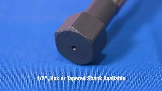 Drill America DWRRB13/16HEX 13/16" Bridge/Construction Reamer with Hex Shank, DWR Series