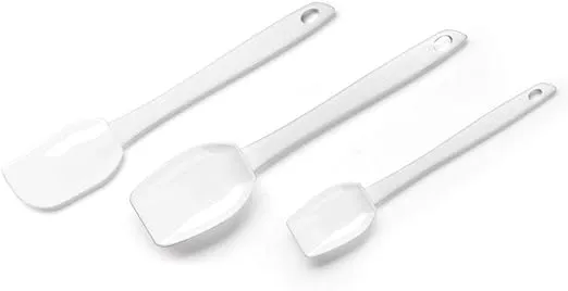 Cuisinart CTG-00-3SP Silicone Spatulas, Set of 3, White