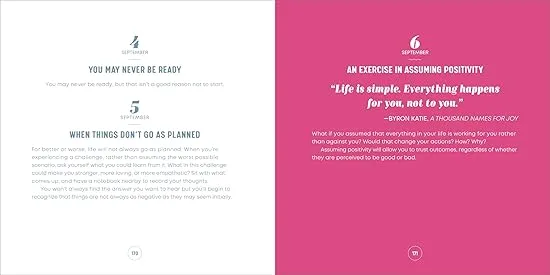 A Year of Positive Thinking: Daily Inspiration, Wisdom, and Courage (A Year of Daily Reflections)