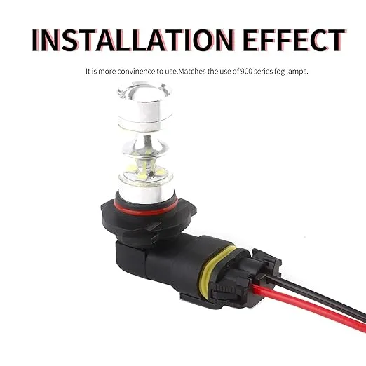 9005 9006 H10 Female Adapter Wiring Harness Sockets Wire Compatible & Male Adapter Wiring Harness Sockets Wire for Headlights Fog Lights 2Set