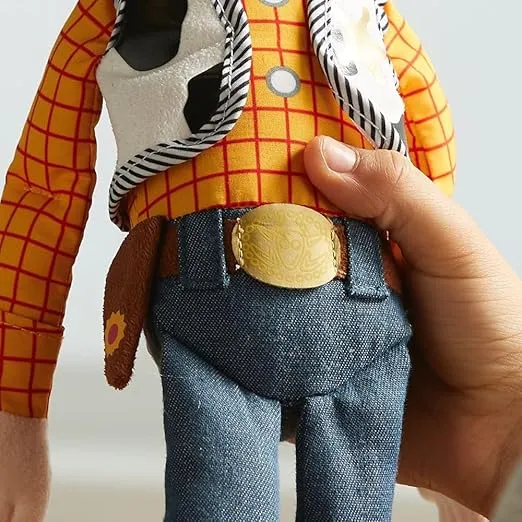 Disney Store Official Toy Story Plush, Woody, Iconic Cuddly Toy Character with Embroidered Eyes and Soft Plush Features, Suitable for All Ages 0+