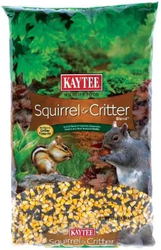 Squirrel and Critter Food Corn,Striped Sunflower 10 Lbs.