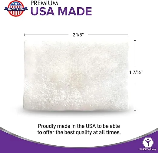 CPAP Filters Disposable Felt Pollen air Filter 20 Pack Compatible with ResMed Airsense 10, Aircurve 10, S9 Series - Universal CPAP Filter Supplies - Machines - by Mars Wellness - Made in The USA