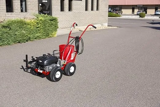 Athletic Field Airless Striping Machine (Model# 4250 Part# 10003947) | Pavement & Warehouse Striping | High Pressure | Light Weight | 3000 PSI Spray Pump | Fix Uneven Athletic Fields | Made in USA