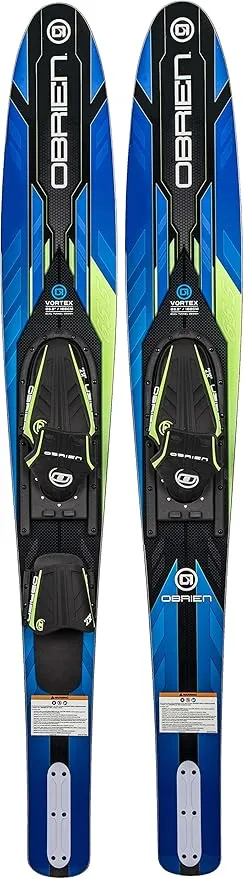 O'Brien Vortex Widebody Combo Water Skis 65.5"