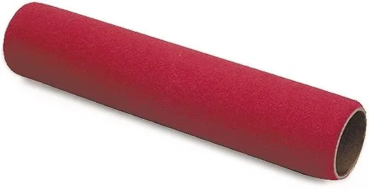 29113 Deluxe Red Mohair Paint Roller Cover - 9"