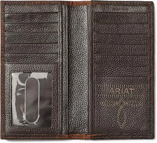 Ariat Men's wallets Rowdy Rodeo, Brown, One Size