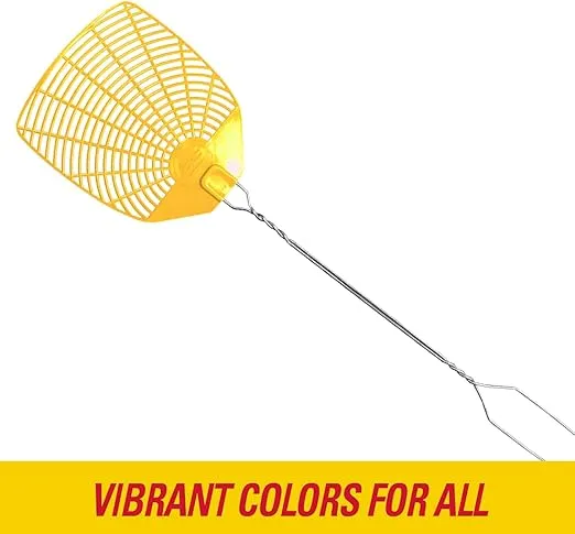 PIC Wire Handle Fly Swatter, 2-Pack, (WIRE-2PK)