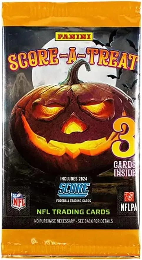 2024 Panini NFL Score-A-Treat Football Halloween MEGA Bundle 75 Packs
