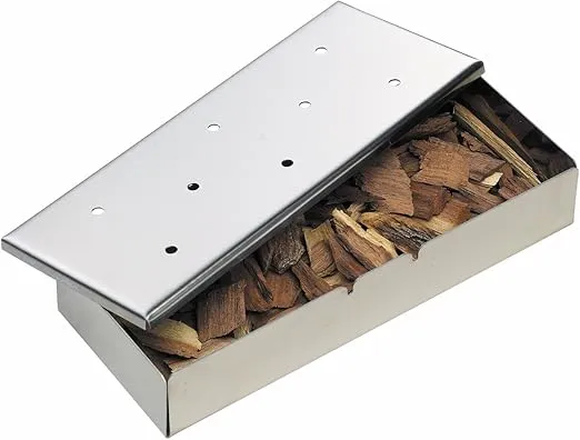 GrillPro 00185 Stainless Steel Smoker Box