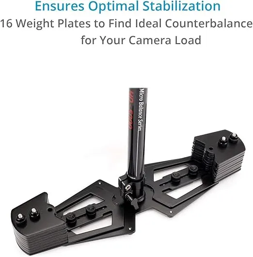 FLYCAM HD-5000 Camera Stabilizer with Comfort Arm and Vest + Free Unico Quick Release & Table Clamp (CMFT-HD5)| Stabilization System for DSLR Video camcorders up to 5kg/11lbs