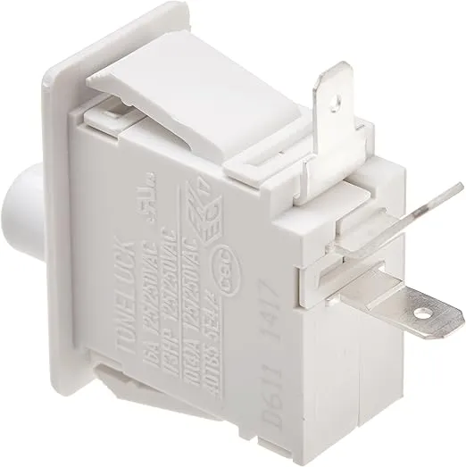 GE WE4M415 Genuine OEM Door Switch for GE Dryer, White