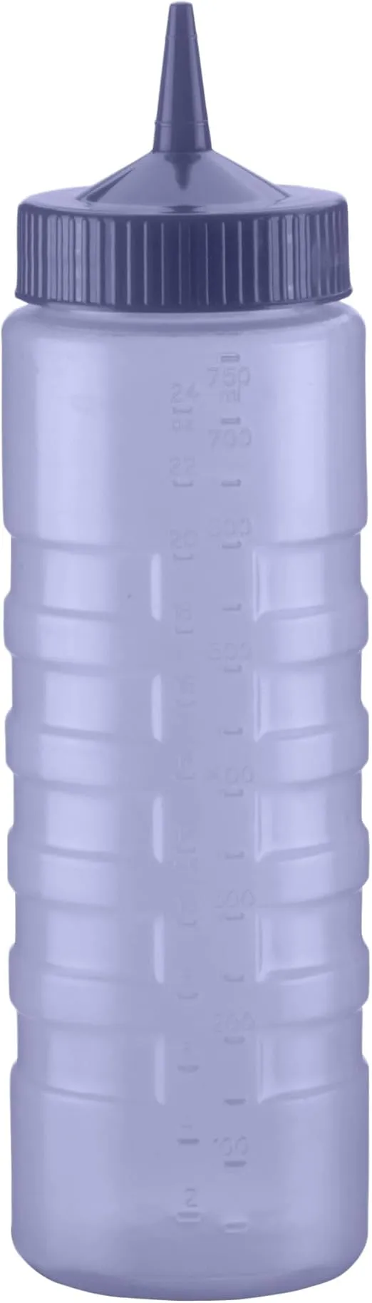 Traex 4924C-44 Color-Mate Blue 24 Ounce Single Tip Squeeze Dispenser