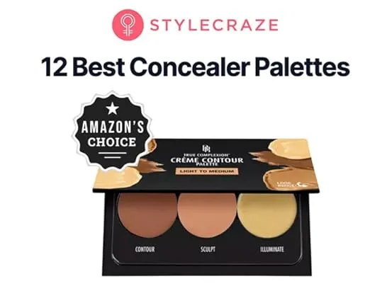 Black Radiance True Complexion Creme Contour Palette, Medium to Dark, 7.5 Gram
