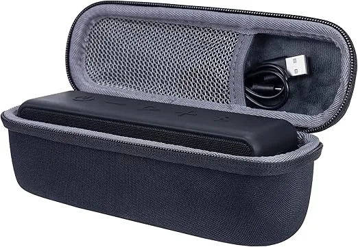 co2CREA Hard Case Compatible with Anker SoundCore/SoundCore 2 / Motion B Portable Outdoor Sports Bluetooth Speaker (Black)