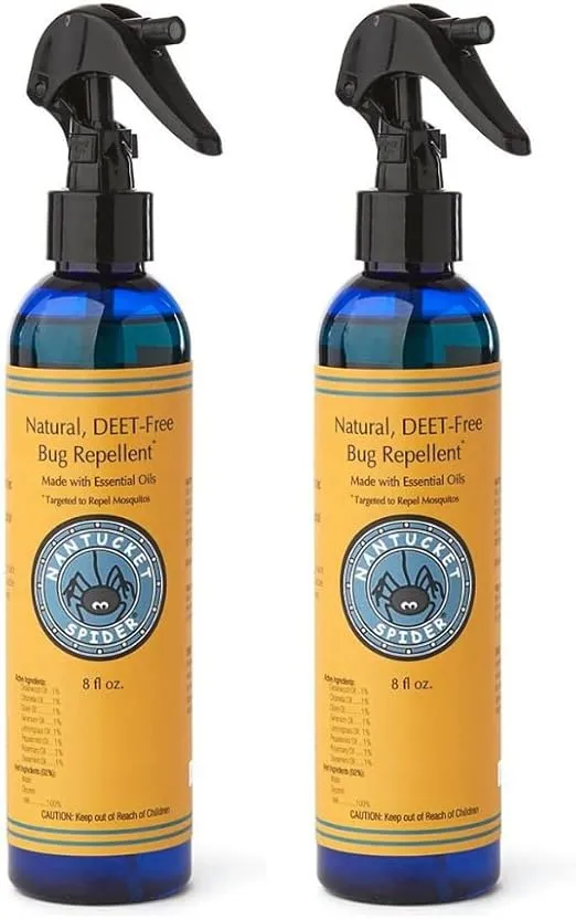 Nantucket Spider 2 Pack | 8 oz The Original Bug Spray for People