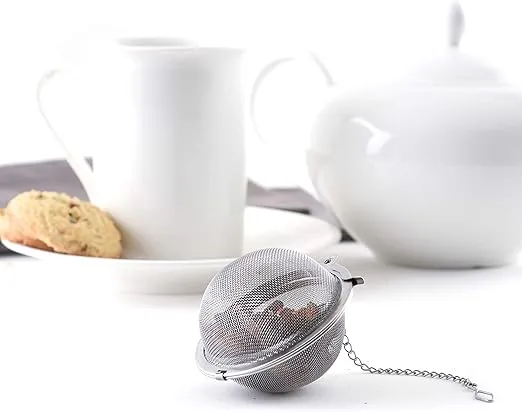Norpro Stainless Steel 2-Inch Mesh Tea Ball, Silver