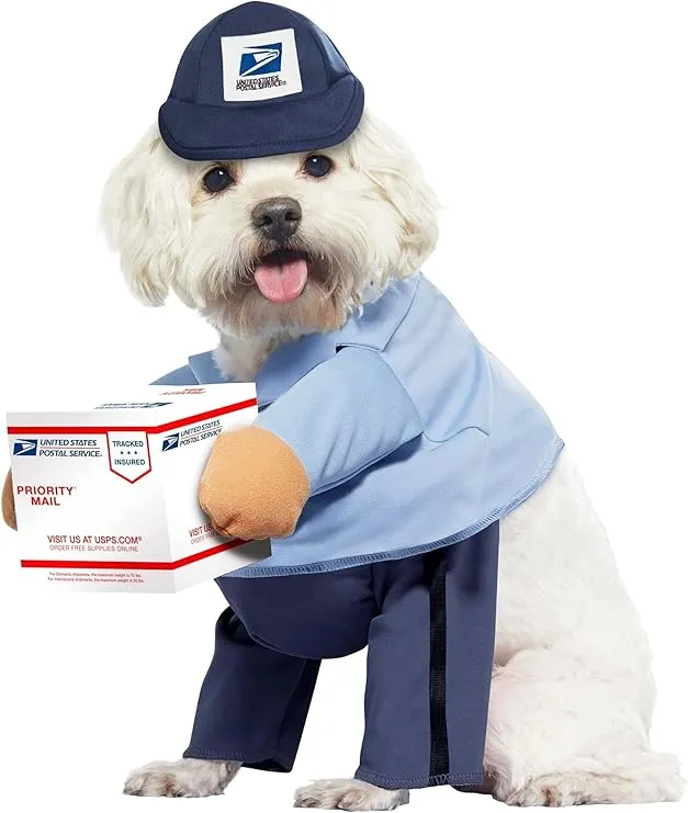 California Costumes Dog Mail Carrier Costume USPS Medium