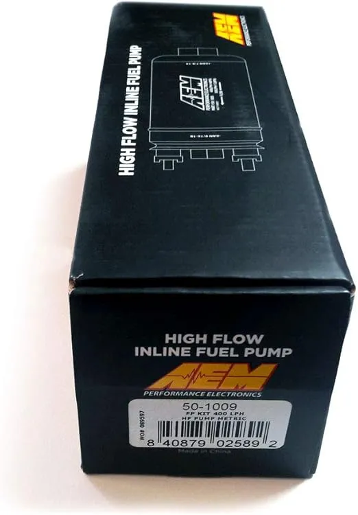 AEM ELECTRON 501009 400Lph Inline High Flow Fuel Pump.