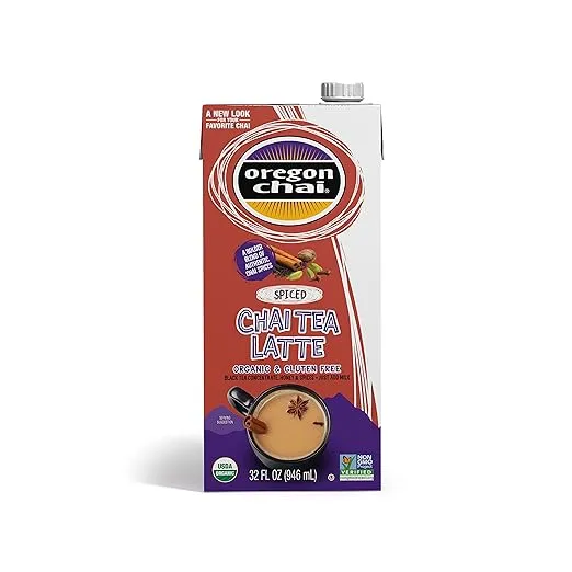 Oregon Chai Spiced Chai Tea Latte Concentrate, 32 Fl Oz (Pack of 1)