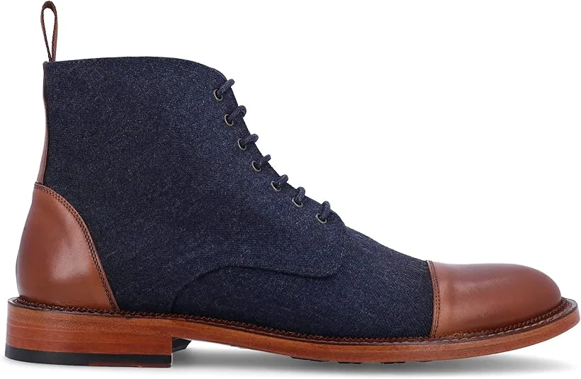 TAFT Jack Boot Handcrafted Leather and Wool Men’s Dress Boot