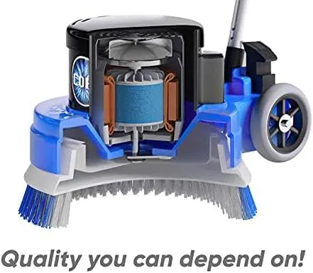 Prolux Core Hard Floor Buffer and Tile Floor Electric Scrubber Machine - 13 inch Home or Office Model