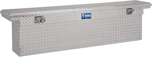 UWS EC10831 69-Inch Heavy-Wall Aluminum Deep Slim Truck Tool Box with Low Profile, RigidCore Lid