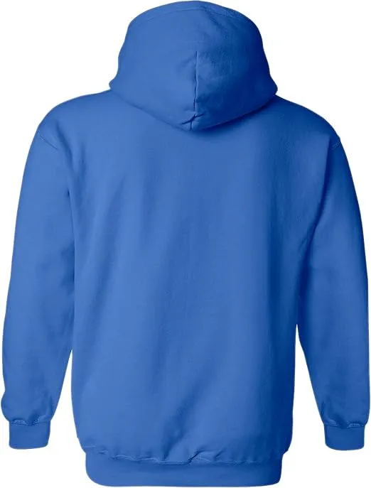 Gildan Mens Heavy Blend Hooded Sweatshirt Royal Blue