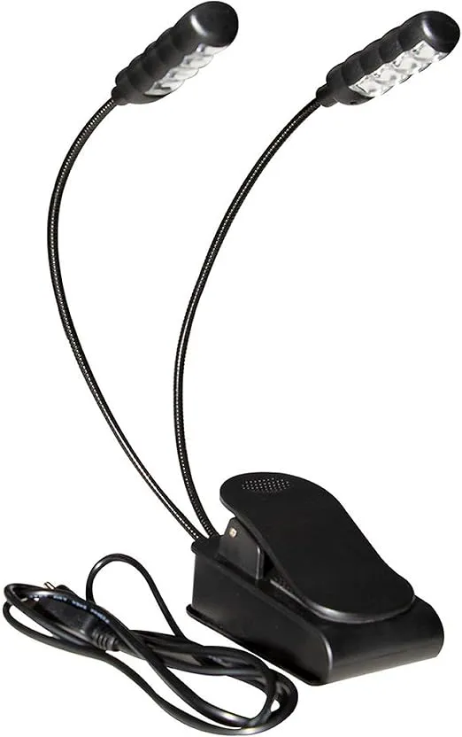On-Stage LED2224 Dual USB Rechargeable Sheet Music Light