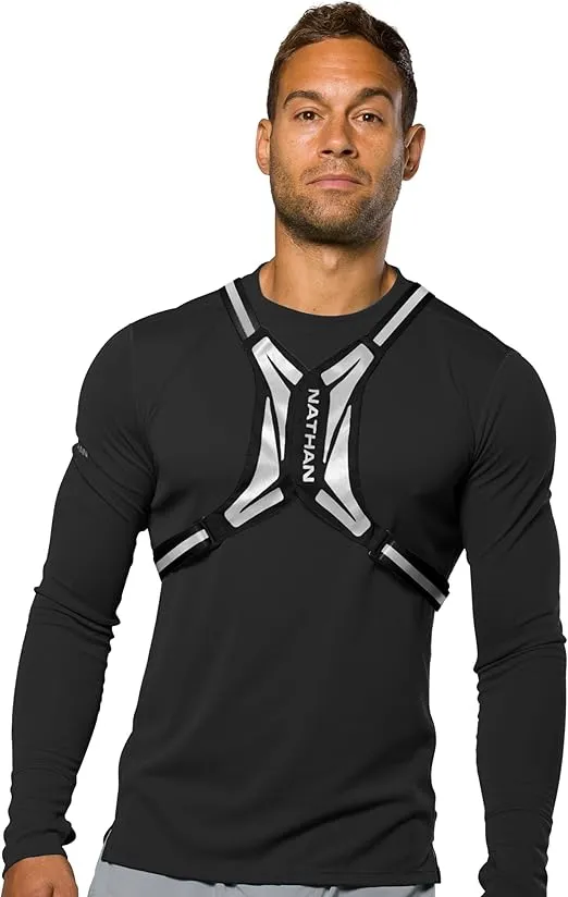 Nathans NS60320-00001-OSFM Hypernight Reflective Vest Lite Black
