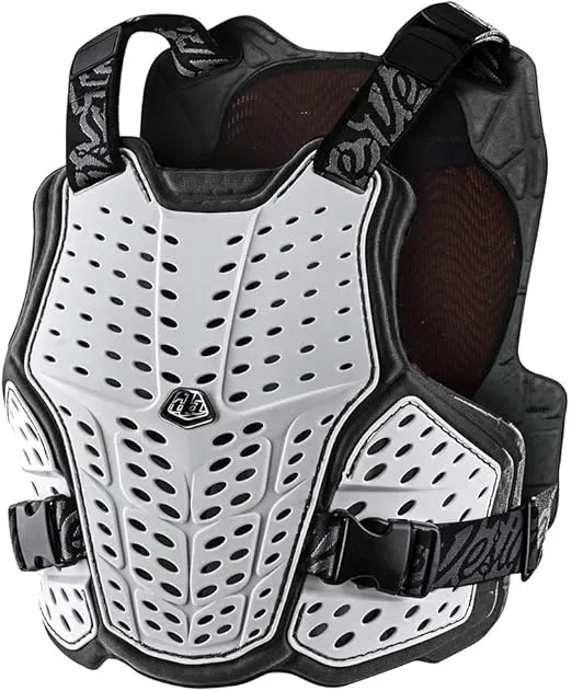 Troy Lee Designs | Off-Road | Motocross | RockFight CE Flex Chest Protector (White, XL/XXL)