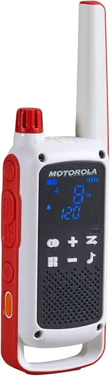 Motorola Solutions Red Cross T478 Talkabout White Rechargeable Emergency preparedness 35-Mile 2-Way Radio