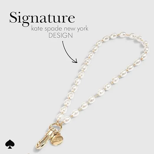 kate spade new york Phone Charm - Detachable Cell Phone Lanyard - Sea Pearl