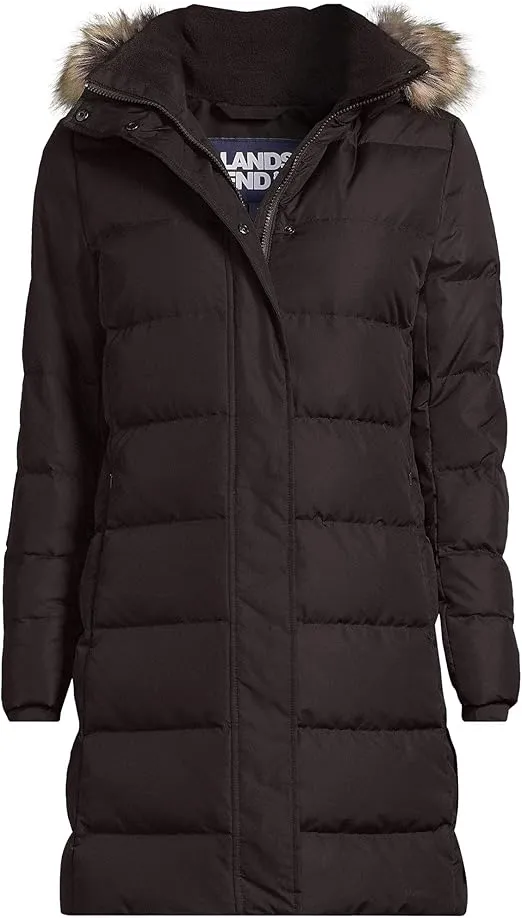 Lands' End Women's Max 600 Down Puffer Coat